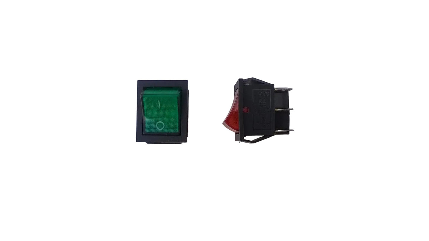 Double Pole Switch Illuminated