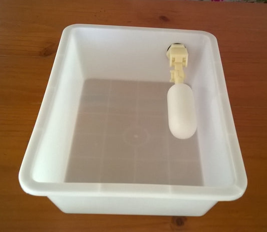 Water Tray Small - With Flaot Valve